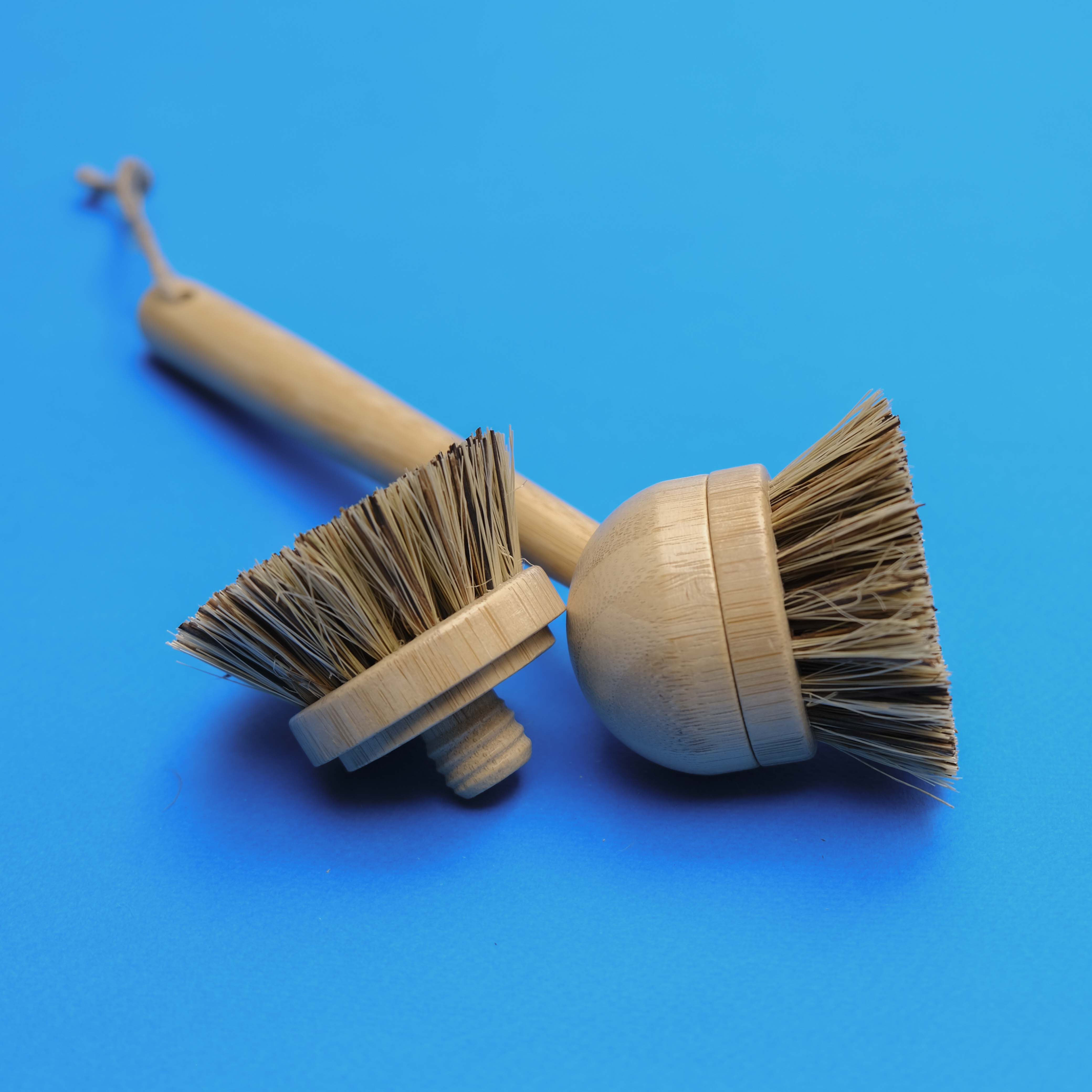 Long Handled Pot Washing Brush & Replacement Head