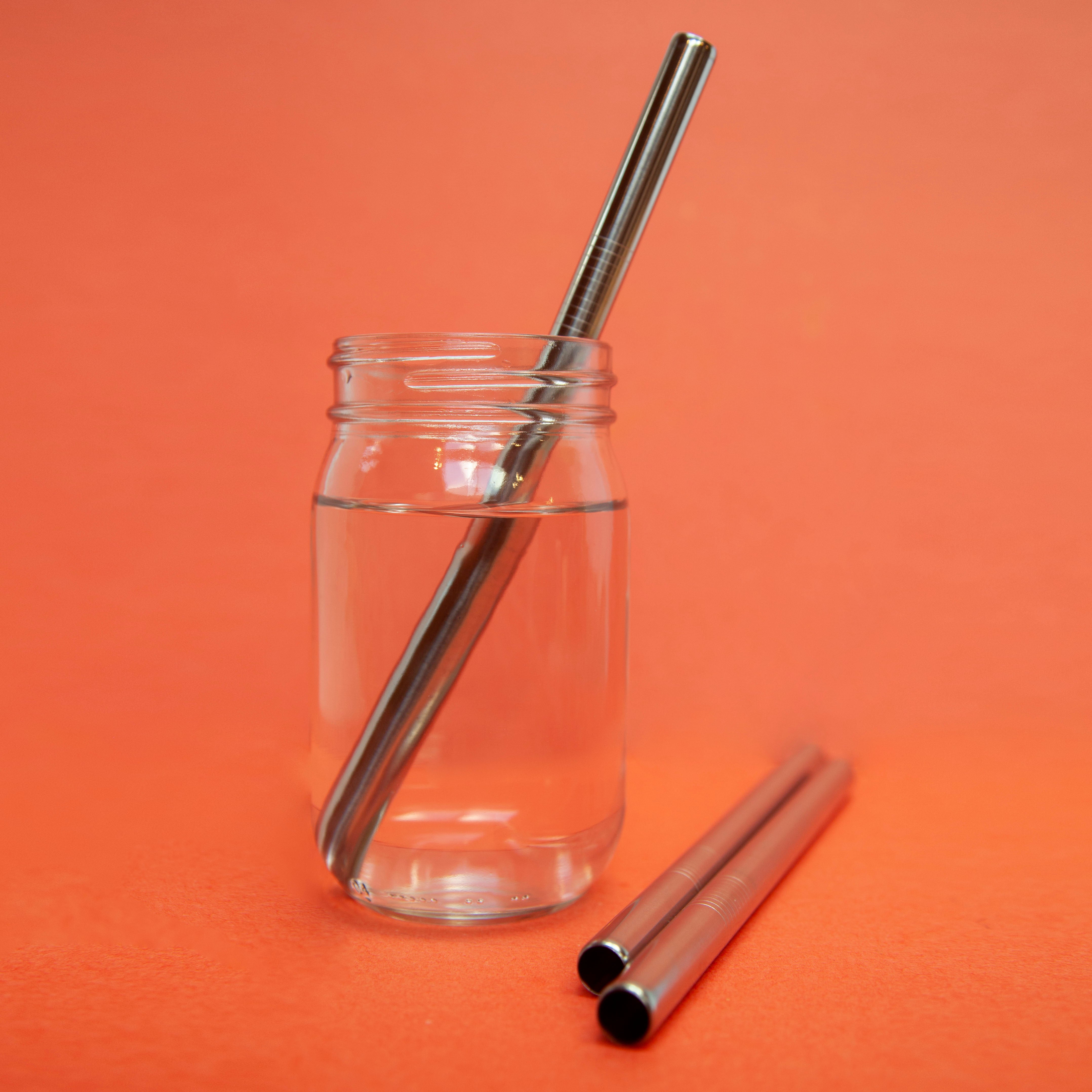 Wide Mouth Metal Straw