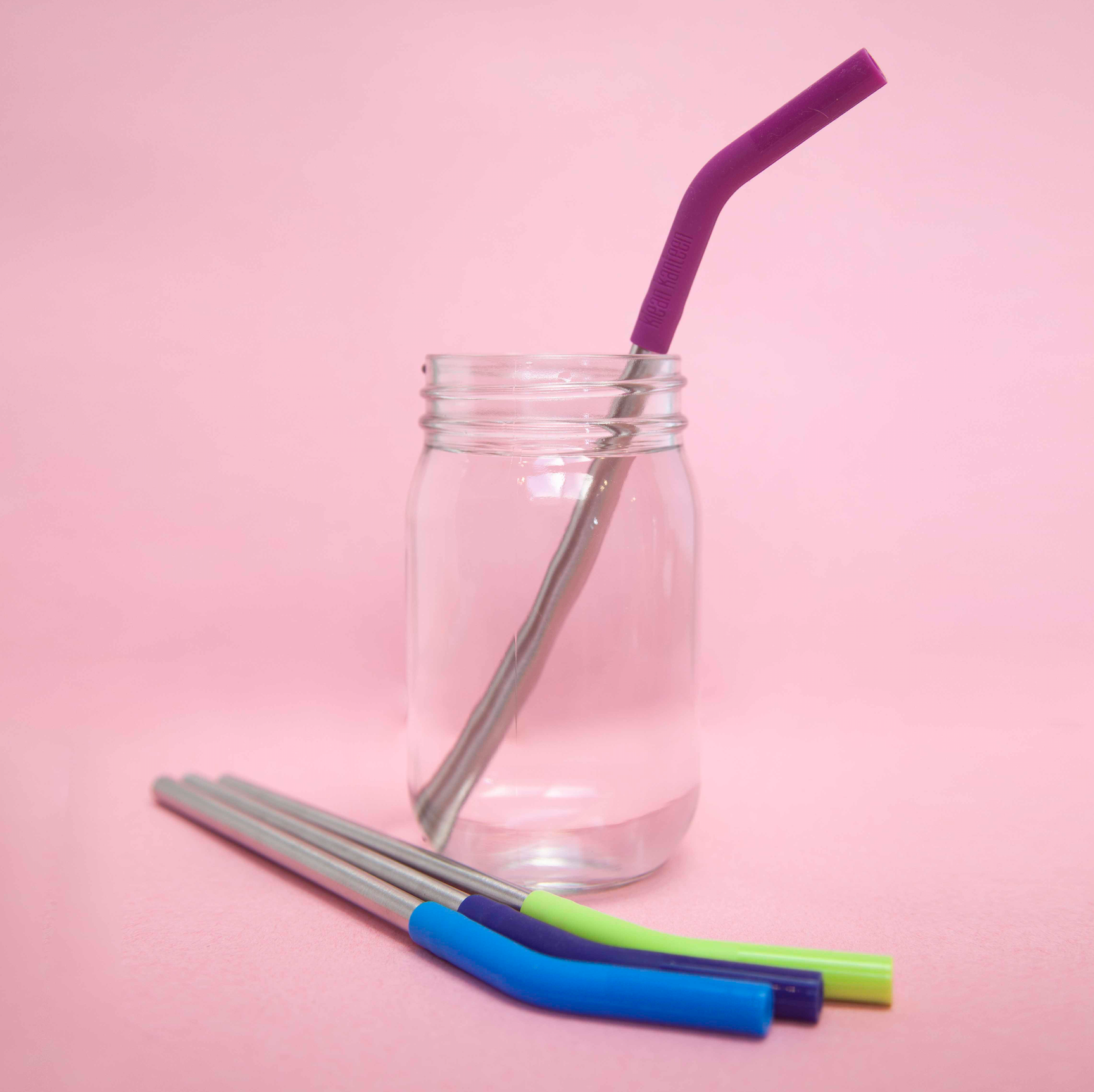 Silicone Tip Metal Straw