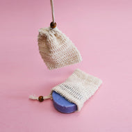 Cotton Exfoliating Soap Bag